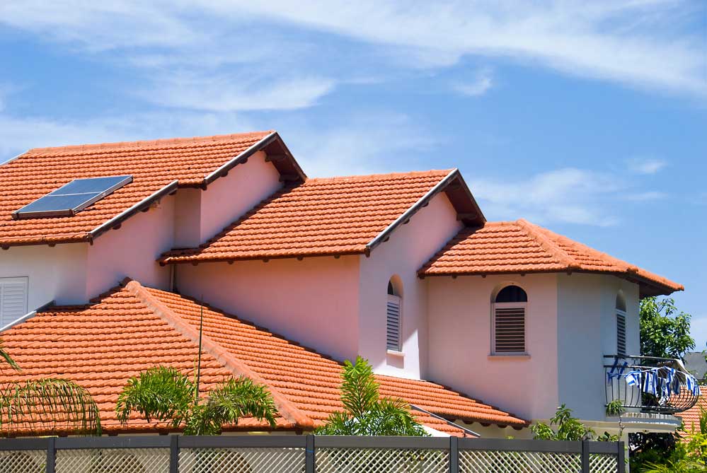 Tile roof installation in Sarasota