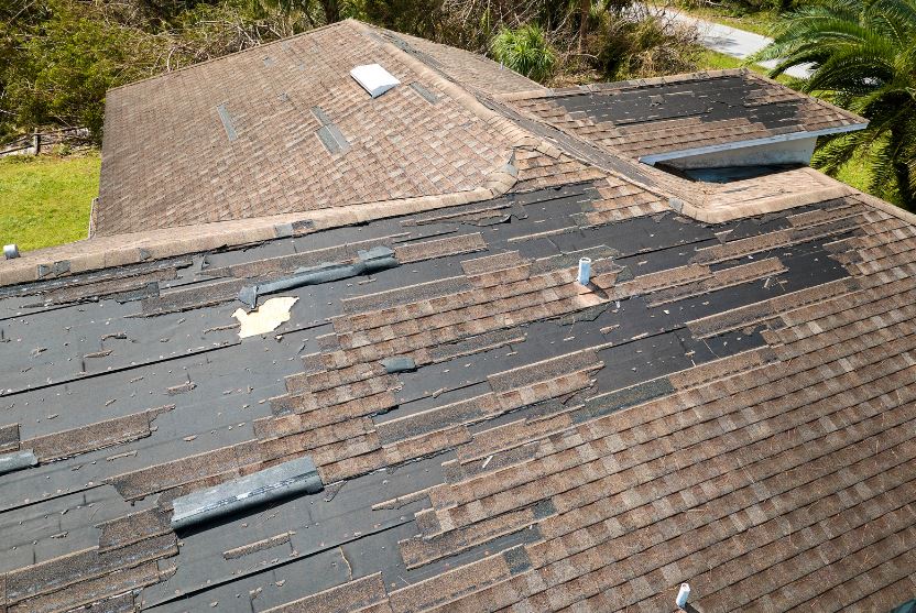 hurricane roof damage